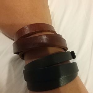 Leather bracelet